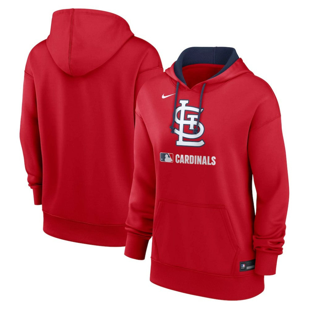 St. Louis Cardinals Nike Women's Authentic Collection Therma-FIT Hoodie - MLB