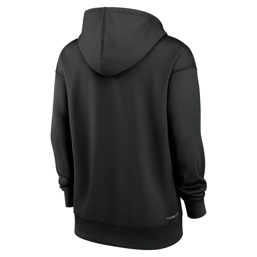 Tampa Bay Rays Nike Women's Authentic Collection Lockup Alternate Logo Therma Hoodie - MLB