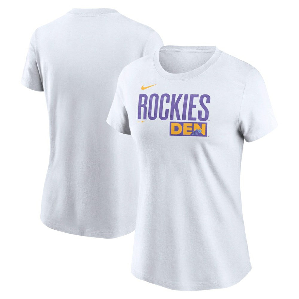 Colorado Rockies Nike Women's 2025 City Connect Wordmark T-Shirt - MLB
