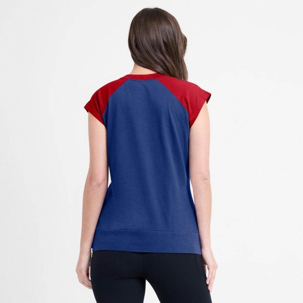 Atlanta Braves Nike Women's Cooperstown Collection Raglan Dri-FIT T-Shirt - MLB