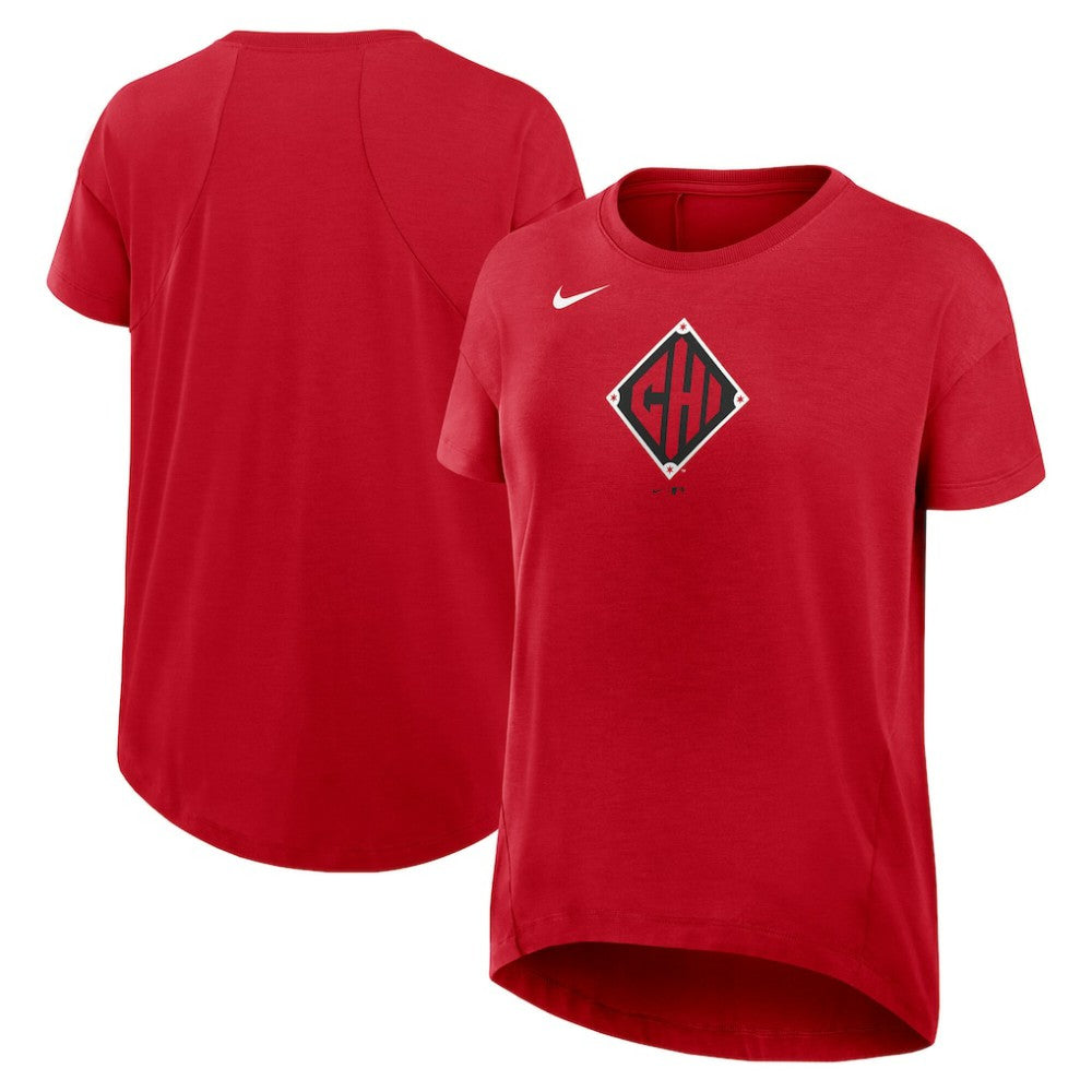 Chicago White Sox Nike Women's 2025 City Connect Flowy Fashion Tri-Blend Dri-FIT T-Shirt - MLB