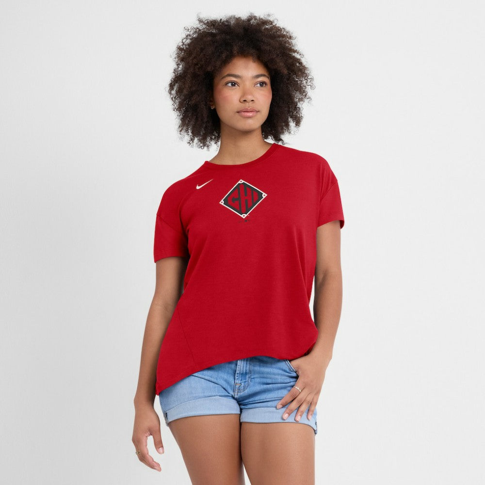 Chicago White Sox Nike Women's 2025 City Connect Flowy Fashion Tri-Blend Dri-FIT T-Shirt - MLB