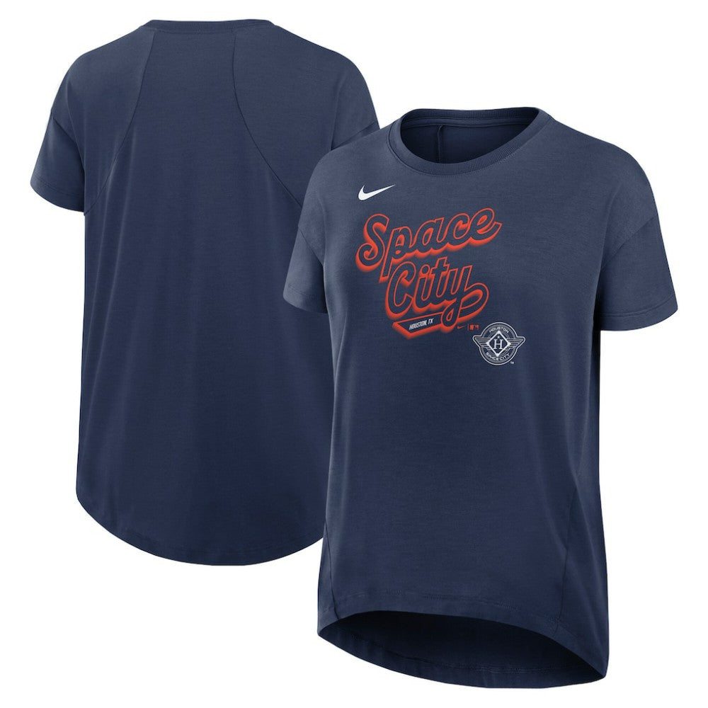 Houston Astros Nike Women's 2025 City Connect Flowy Fashion Tri-Blend Dri-FIT T-Shirt - MLB