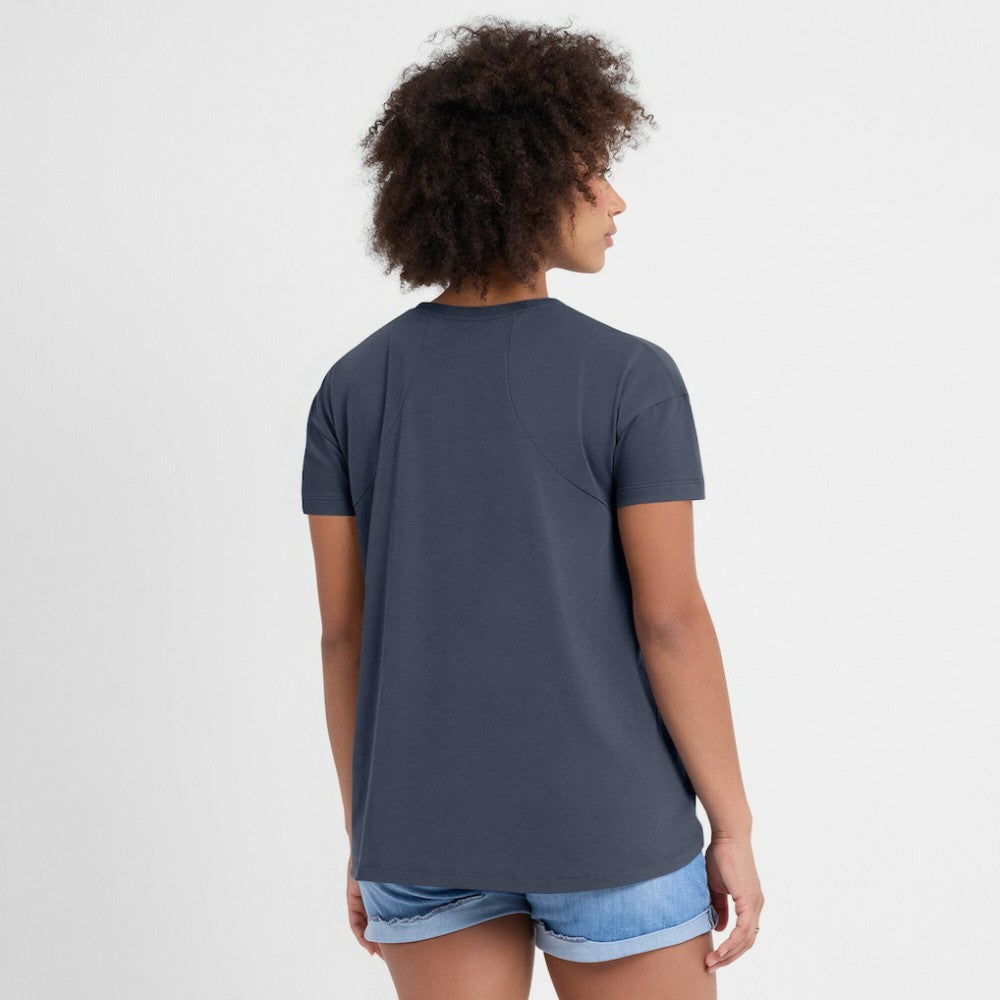 Los Angeles Dodgers Nike Women's 2025 City Connect Flowy Fashion Tri-Blend Dri-FIT T-Shirt - MLB