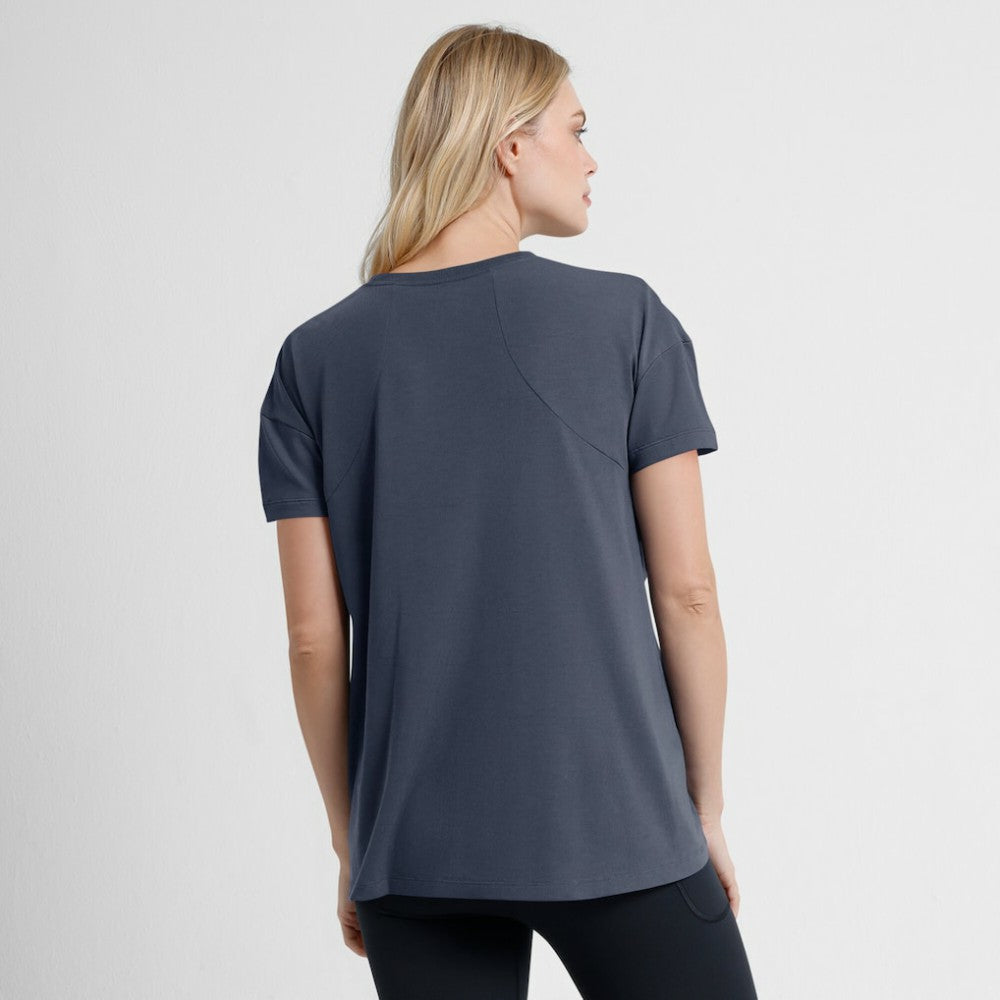 Los Angeles Dodgers Nike Women's 2025 City Connect Flowy Fashion Tri-Blend Dri-FIT T-Shirt - MLB