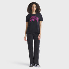 Miami Marlins Nike Women's 2025 City Connect Flowy Fashion Tri-Blend Dri-FIT T-Shirt - MLB