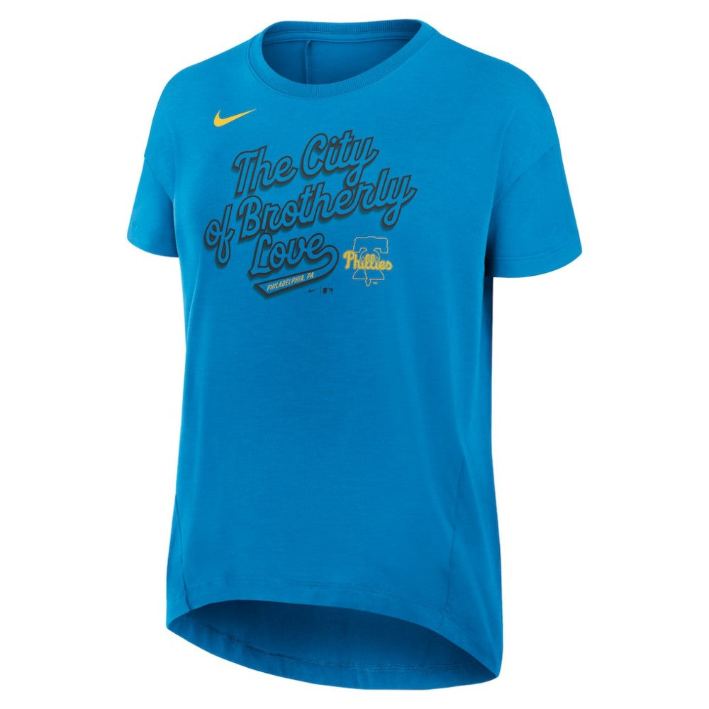 Philadelphia Phillies Nike Women's 2025 City Connect Flowy Fashion Tri-Blend Dri-FIT T-Shirt - MLB