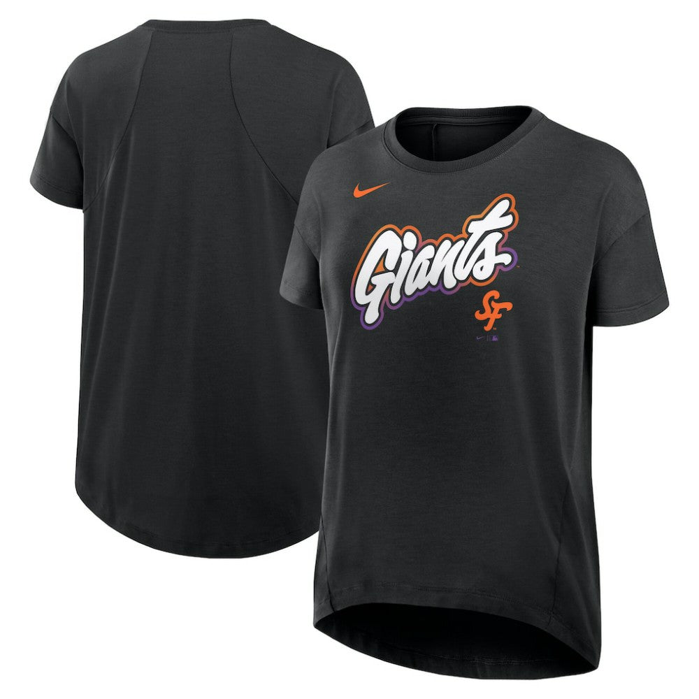 San Francisco Giants Nike Women's 2025 City Connect Flowy Fashion Tri-Blend Dri-FIT T-Shirt - MLB