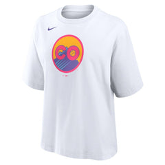 Colorado Rockies Nike Women's 2025 City Connect Logo Boxy T-Shirt - MLB