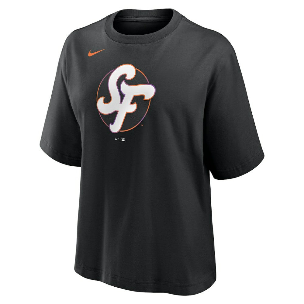 San Francisco Giants Nike Women's 2025 City Connect Logo Boxy T-Shirt - MLB