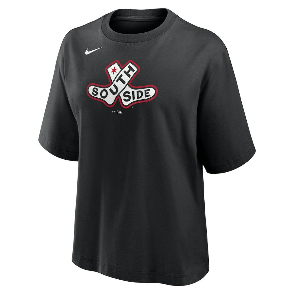 Chicago White Sox Nike Women's 2025 City Connect Logo Boxy T-Shirt - MLB