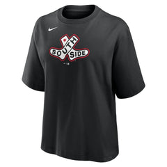 Chicago White Sox Nike Women's 2025 City Connect Logo Boxy T-Shirt - MLB