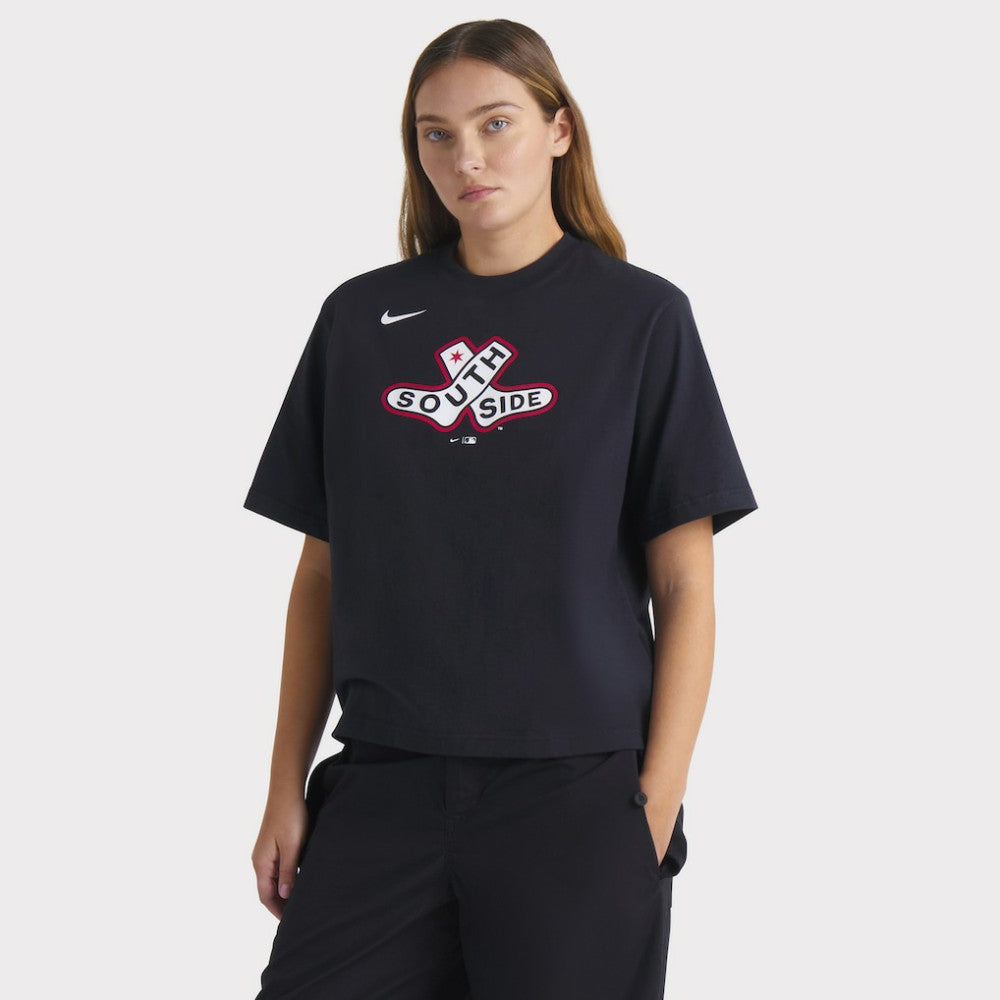 Chicago White Sox Nike Women's 2025 City Connect Logo Boxy T-Shirt - MLB