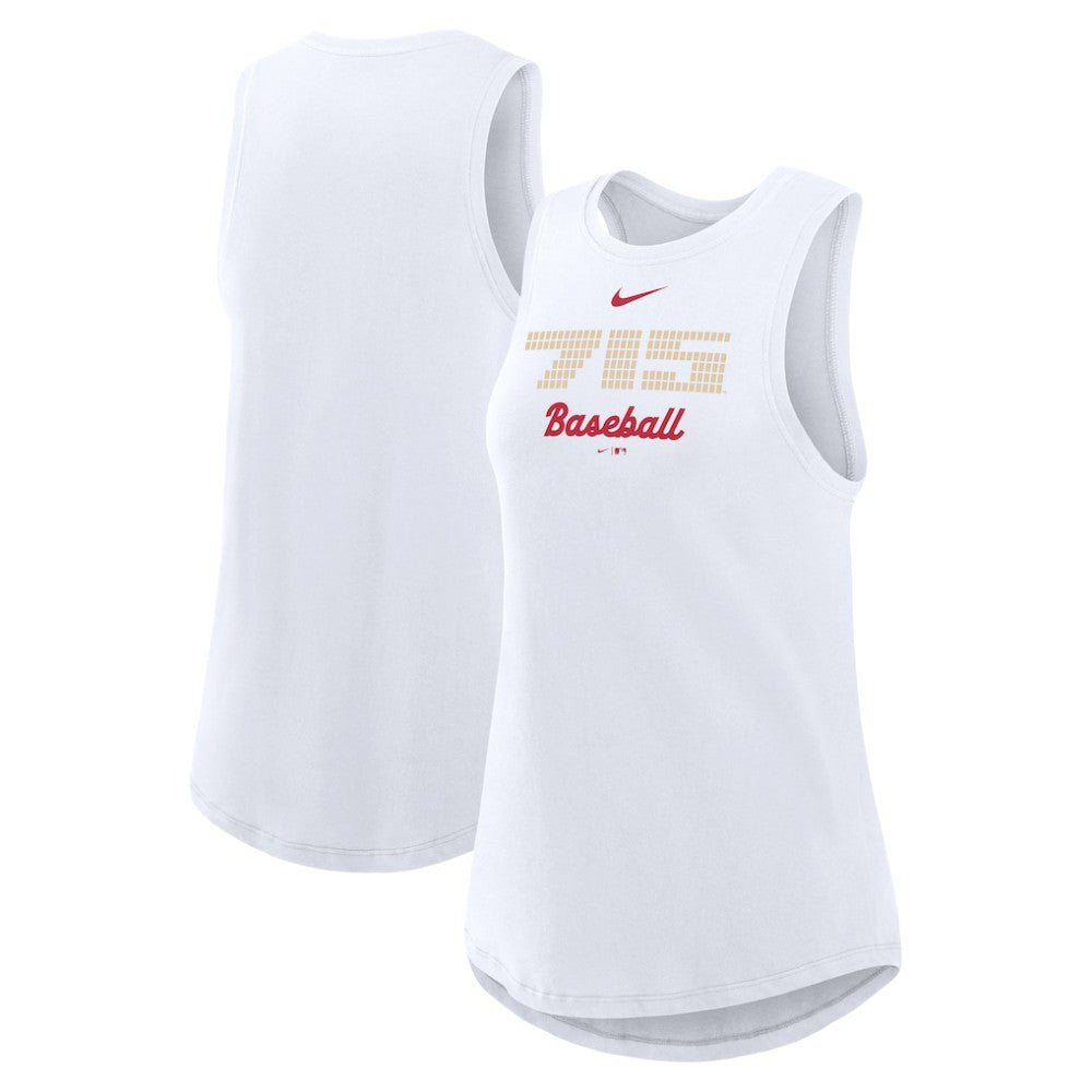 Atlanta Braves Nike Women's City Connect Tricode High Neck Dri-FIT Tank Top - MLB