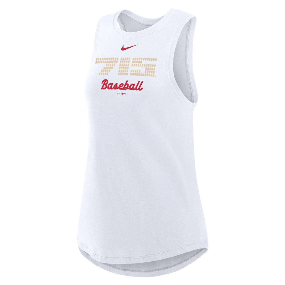Atlanta Braves Nike Women's City Connect Tricode High Neck Dri-FIT Tank Top - MLB
