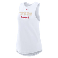 Atlanta Braves Nike Women's City Connect Tricode High Neck Dri-FIT Tank Top - MLB