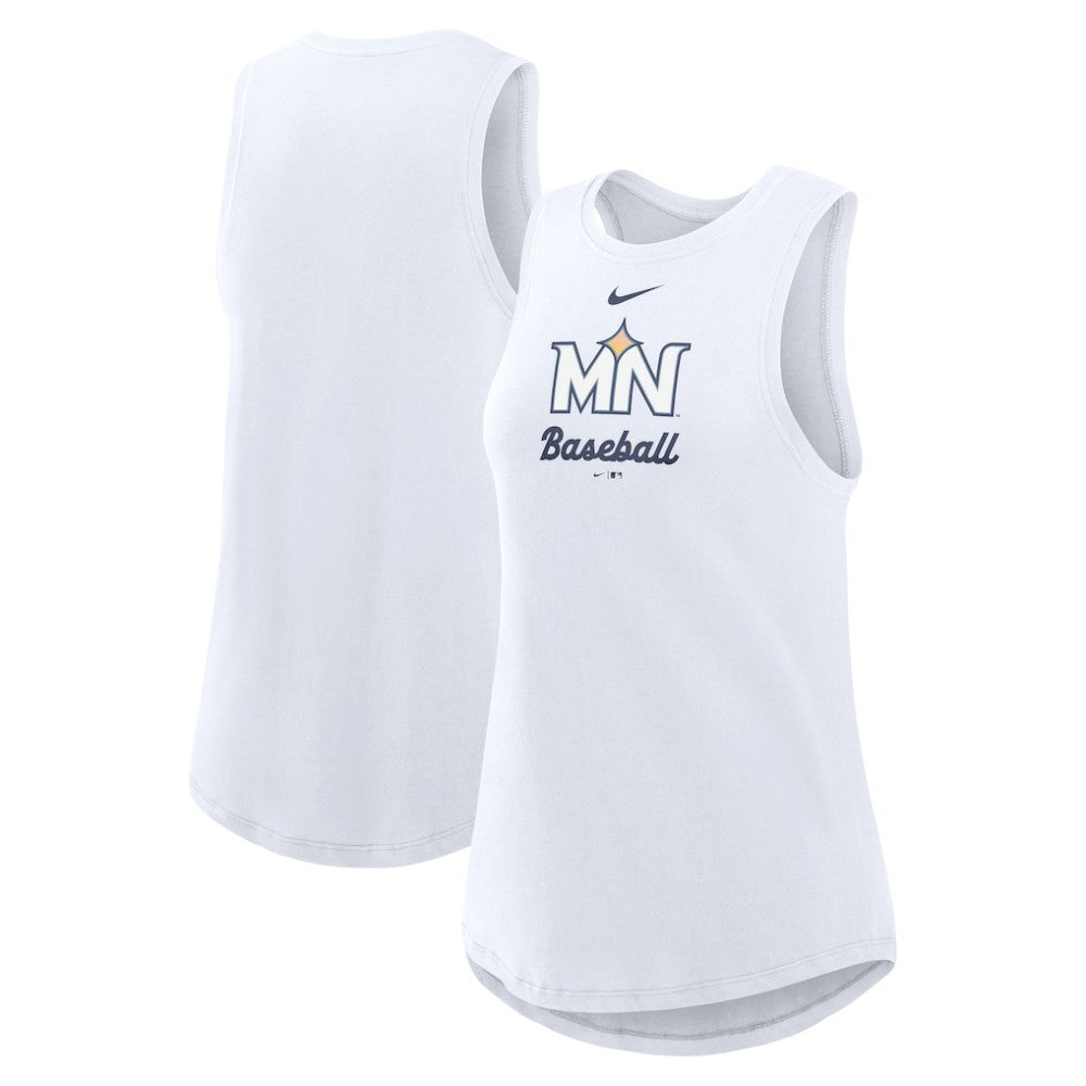 Minnesota Twins Nike Women's City Connect Tricode High Neck Dri-FIT Tank Top - MLB