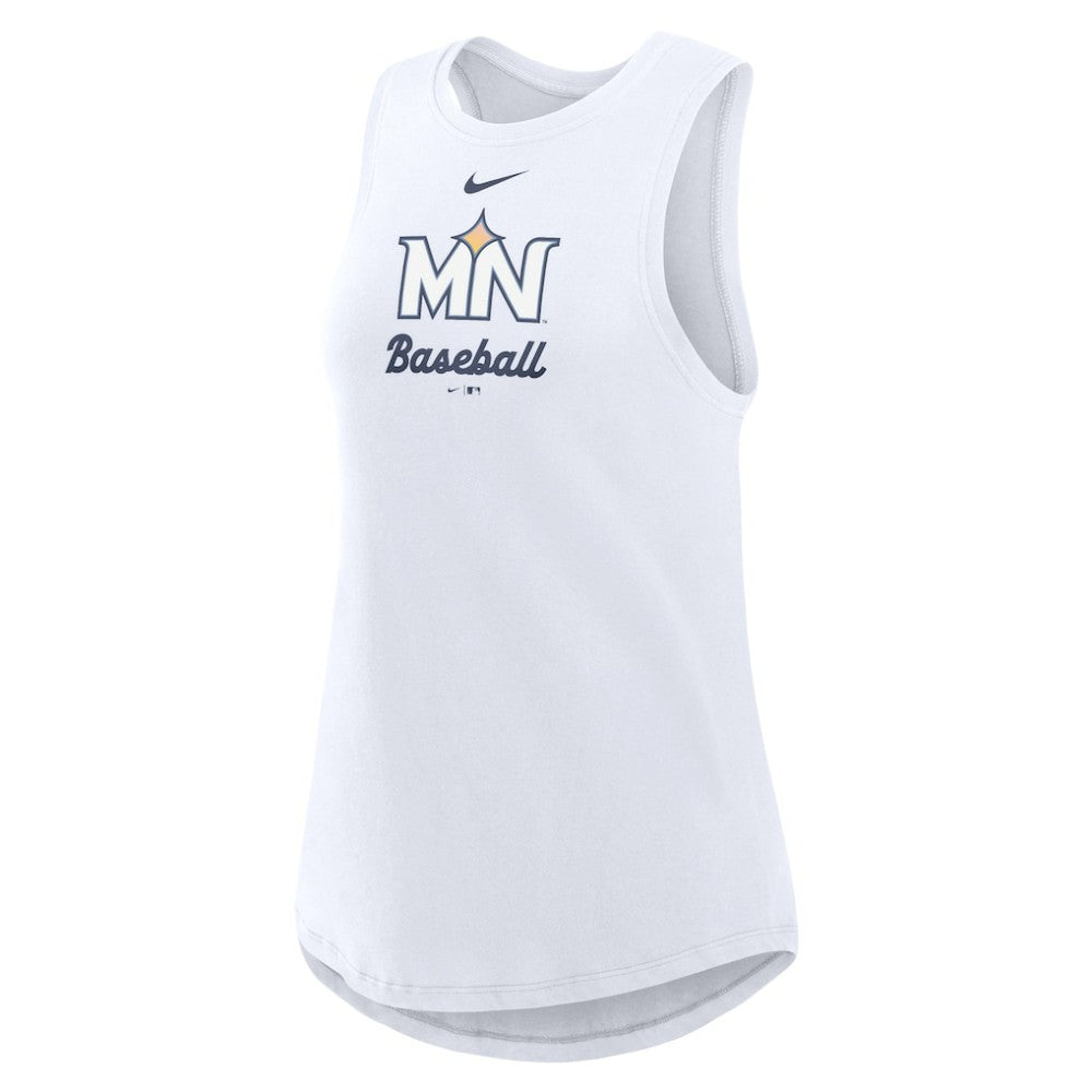 Minnesota Twins Nike Women's City Connect Tricode High Neck Dri-FIT Tank Top - MLB