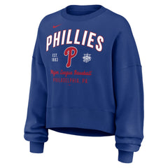 Philadelphia Phillies Nike Women's Oversized High Hip Pullover Sweatshirt - MLB