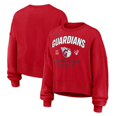 Cleveland Guardians Nike Women's Oversized High Hip Pullover Sweatshirt - MLB