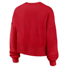 Cleveland Guardians Nike Women's Oversized High Hip Pullover Sweatshirt - MLB