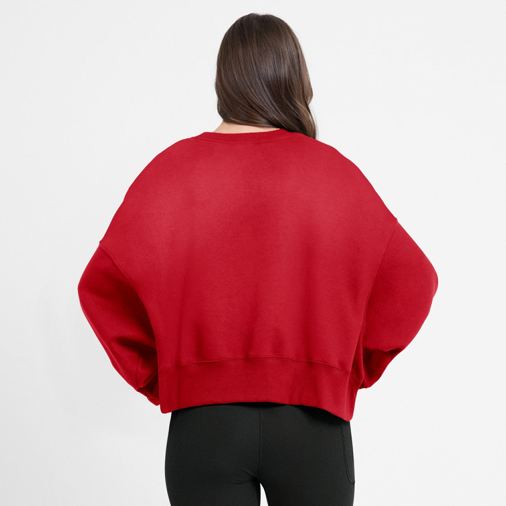Cleveland Guardians Nike Women's Oversized High Hip Pullover Sweatshirt - MLB