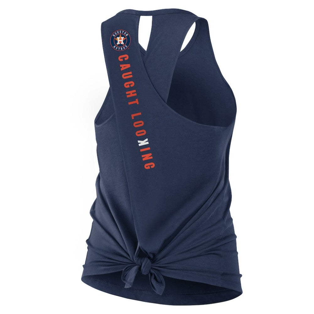 Houston Astros Nike Open-Back Crisscross Dri-FIT Tank Top - MLB