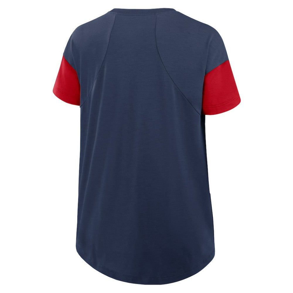 Atlanta Braves Nike Women's Flowy Fashion Tri-Blend Dri-FIT T-Shirt - MLB