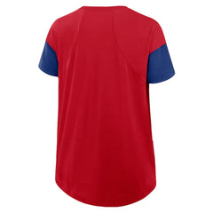 Philadelphia Phillies Nike Women's Flowy Fashion Tri-Blend Dri-FIT T-Shirt - MLB