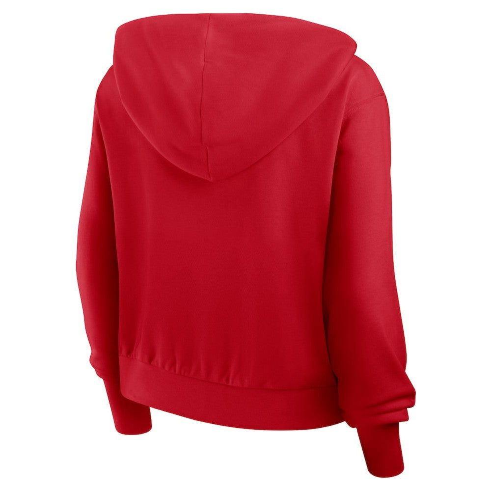 Philadelphia Phillies Nike Women's Cropped Chill Full-Zip Hoodie - MLB