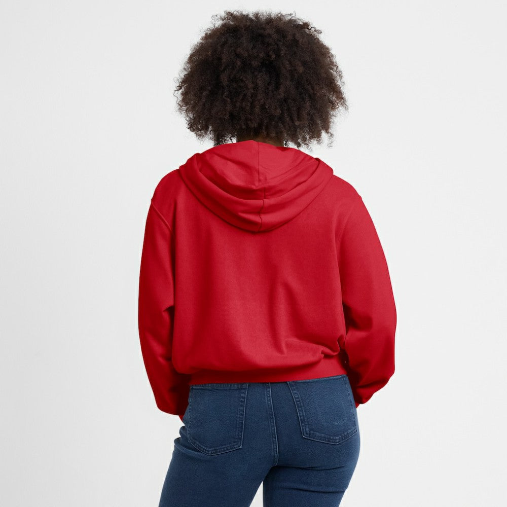 Philadelphia Phillies Nike Women's Cropped Chill Full-Zip Hoodie - MLB