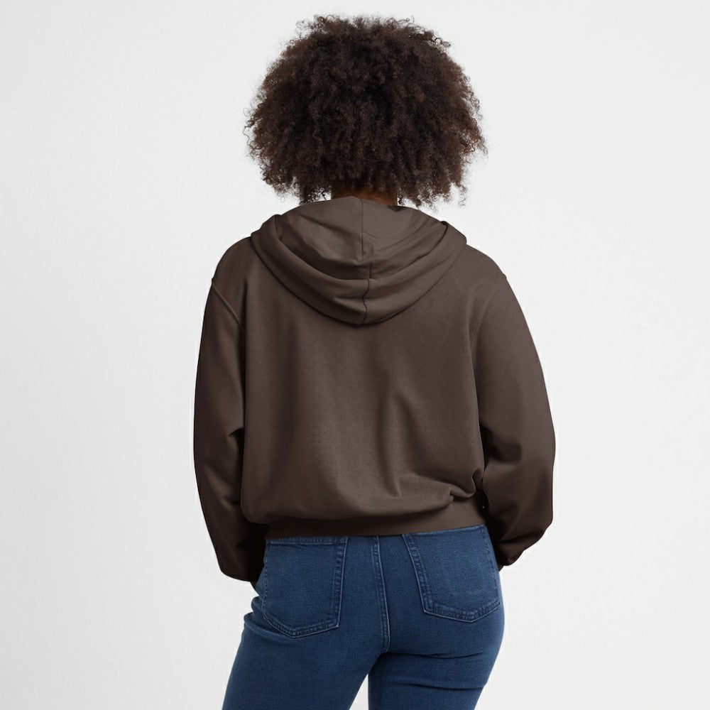 San Diego Padres Nike Women's Cropped Chill Full-Zip Hoodie - MLB