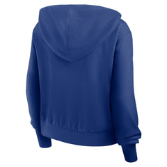 Chicago Cubs Nike Women's Cropped Chill Full-Zip Hoodie - MLB