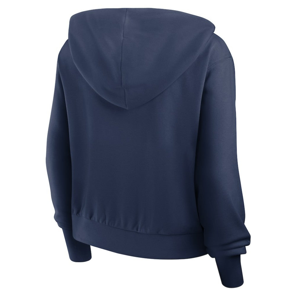 Boston Red Sox Nike Women's Cropped Chill Full-Zip Hoodie - MLB