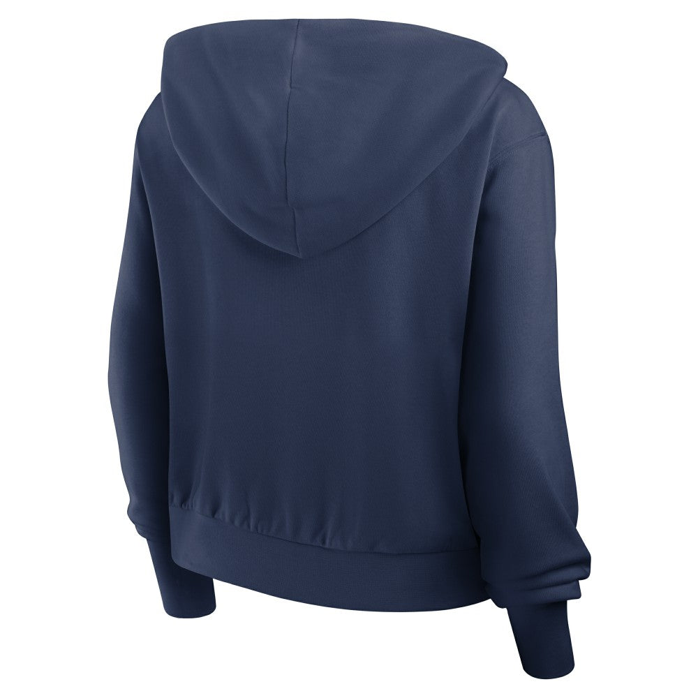 Cleveland Guardians Nike Women's Cropped Chill Full-Zip Hoodie - MLB