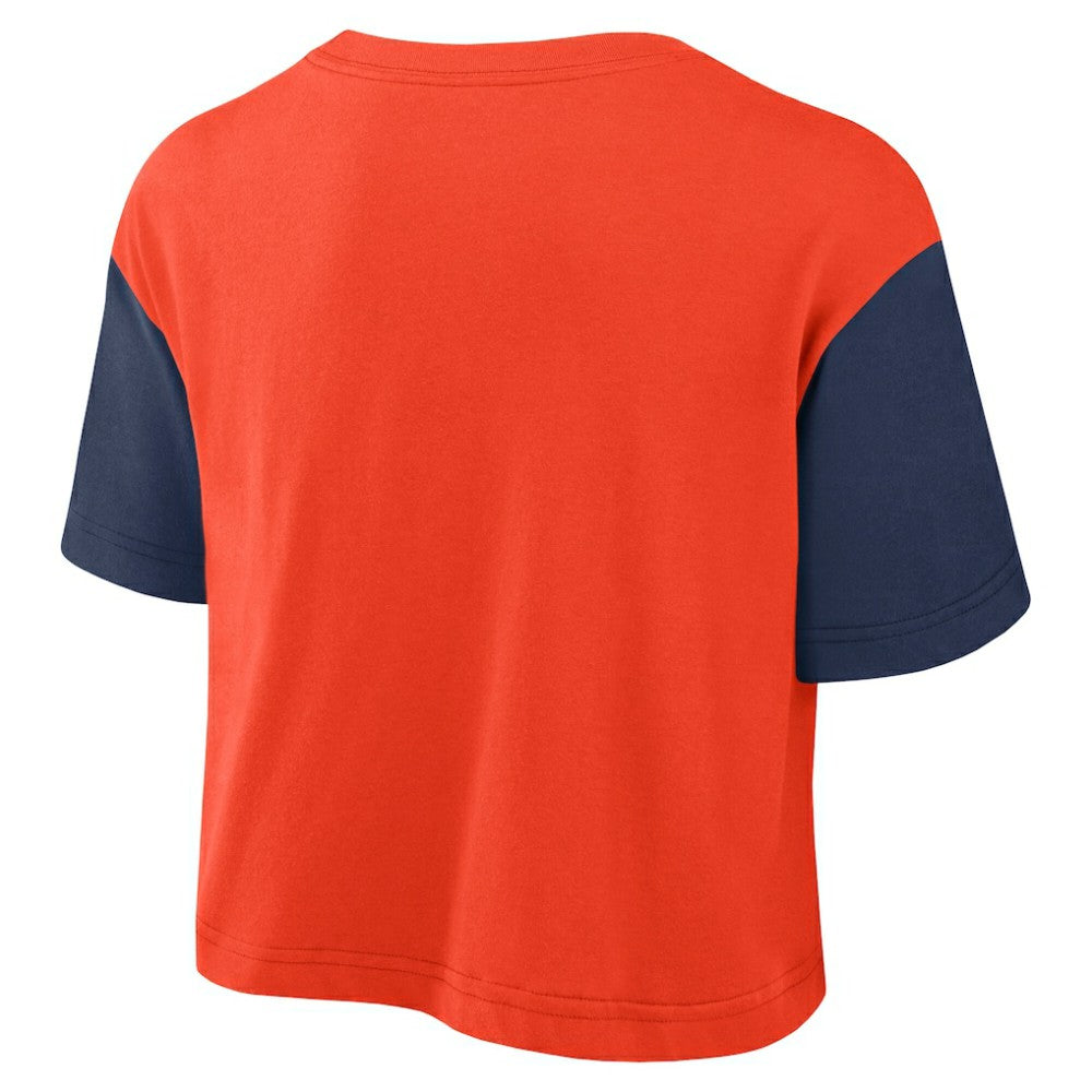 Houston Astros Nike Women's Script Dri-FIT Cropped T-Shirt - MLB