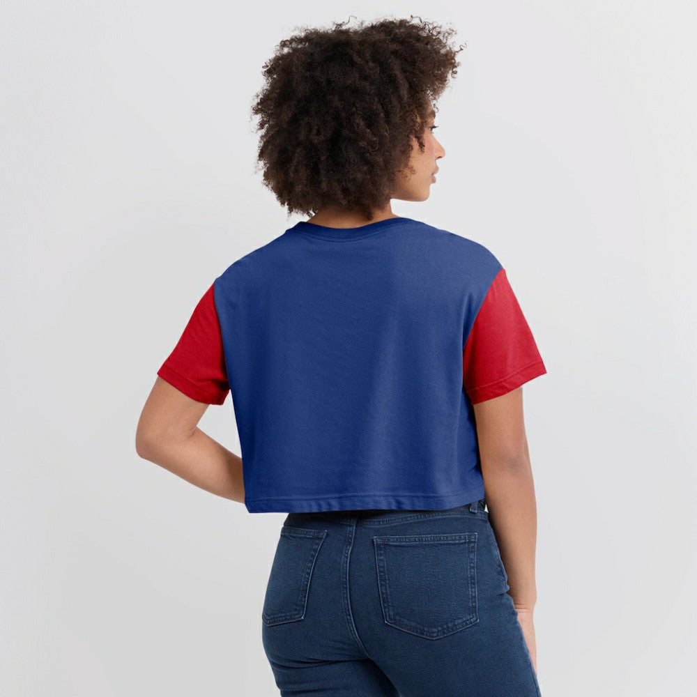 Philadelphia Phillies Nike Women's Script Dri-FIT Cropped T-Shirt - MLB