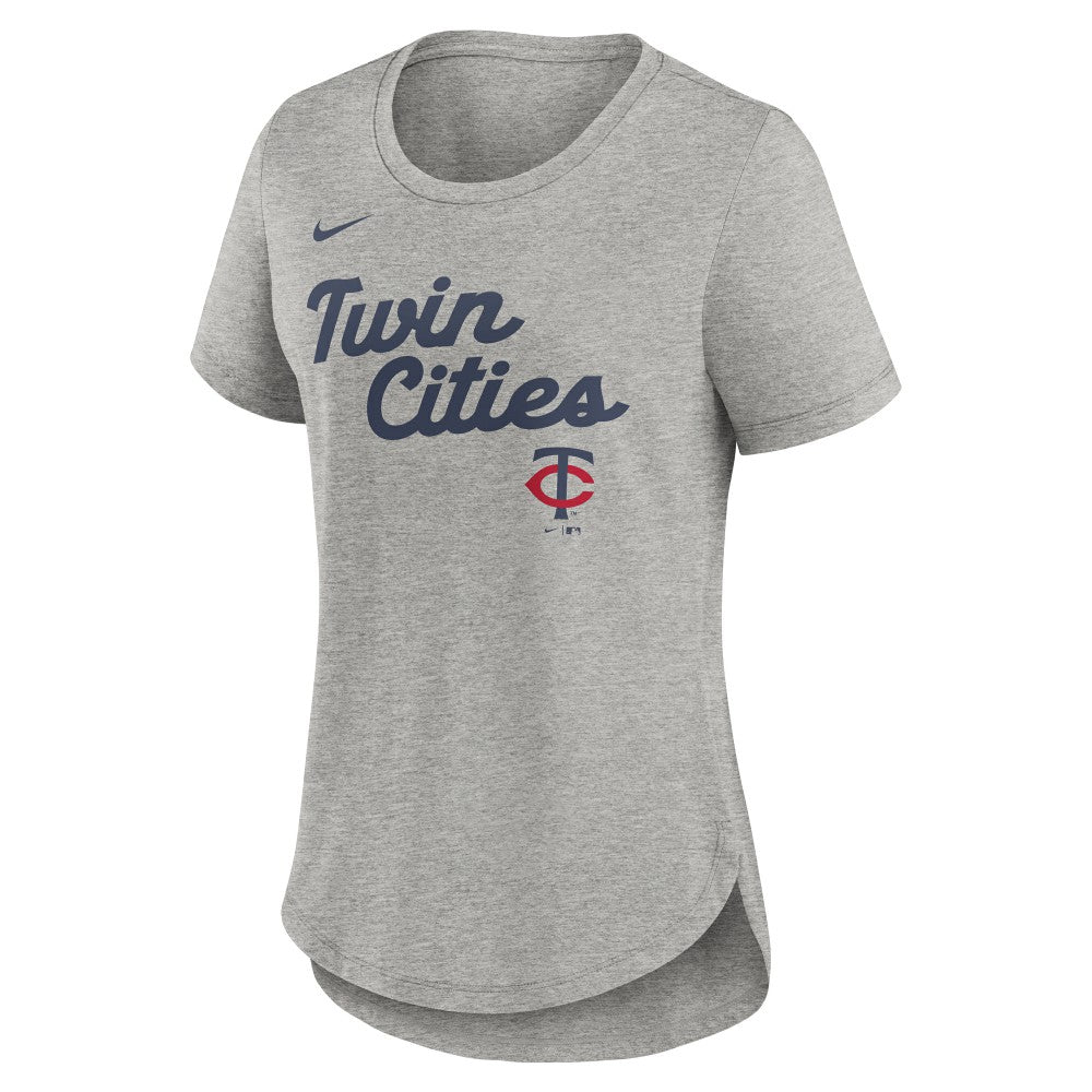 Minnesota Twins Nike Women's Script Tri-Blend T-Shirt - MLB
