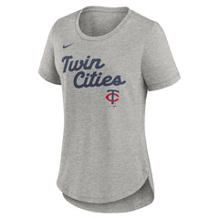 Minnesota Twins Nike Women's Script Tri-Blend T-Shirt - MLB