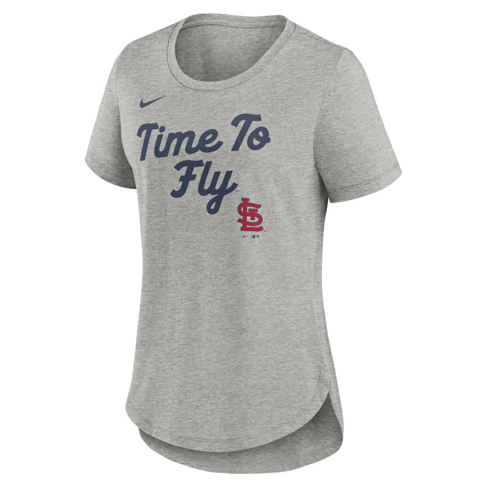 St. Louis Cardinals Nike Women's Script Tri-Blend T-Shirt - MLB