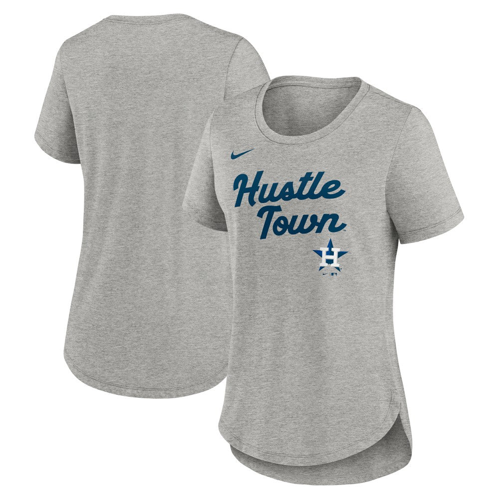 Houston Astros Nike Women's Script Tri-Blend T-Shirt - MLB