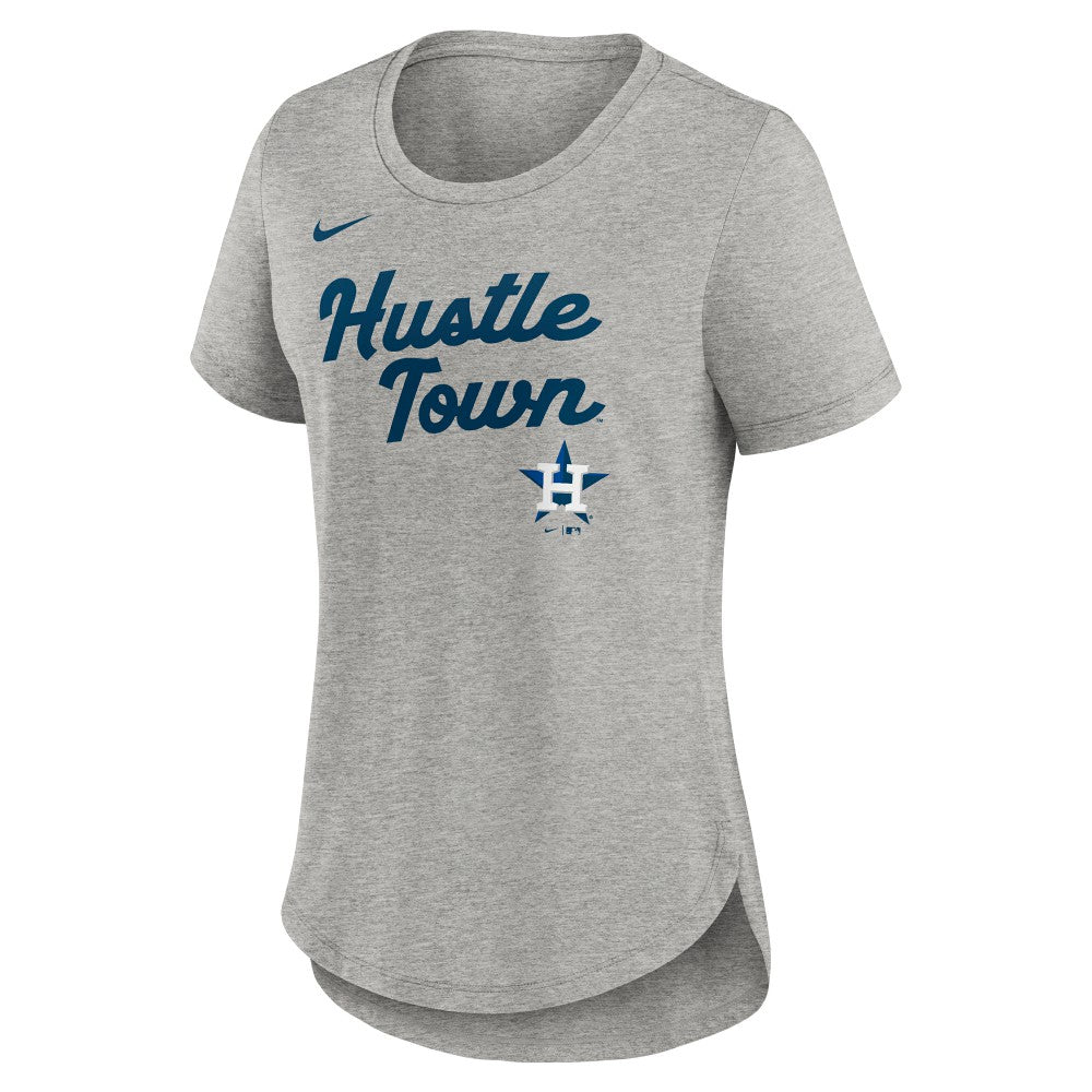 Houston Astros Nike Women's Script Tri-Blend T-Shirt - MLB