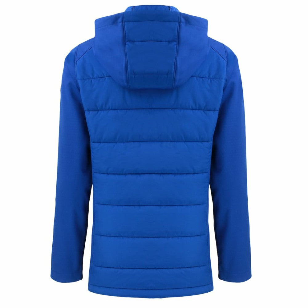 Los Angeles Dodgers Cutter & Buck Women's  Evoke Hybrid Eco Softshell Recycled Full-Zip Hoodie Jacket - MLB