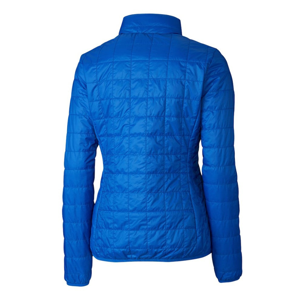 Los Angeles Dodgers Cutter & Buck Women's Rainier PrimaLoft Eco Insulated Full-Zip Puffer Jacket - MLB