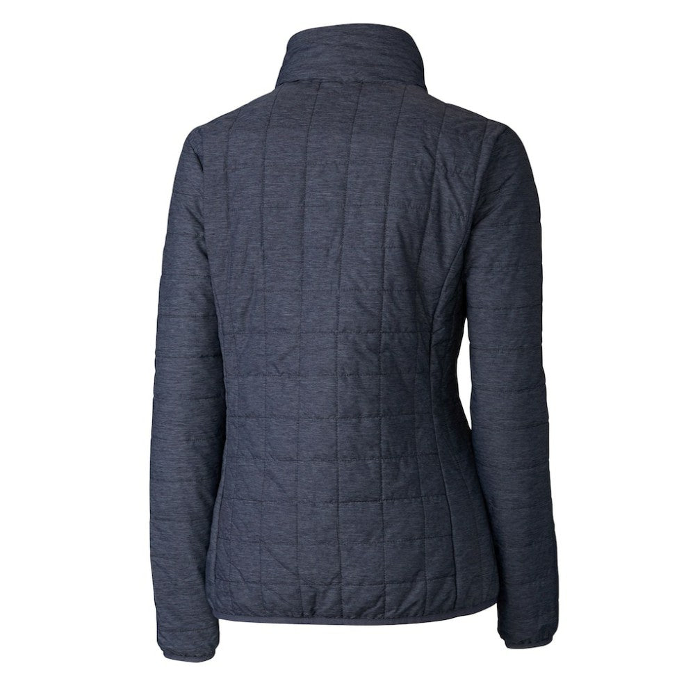 Los Angeles Dodgers Cutter & Buck Women's Rainier PrimaLoft Eco Insulated Full-Zip Puffer Jacket - MLB