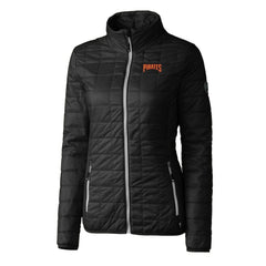 Pittsburgh Pirates Cutter & Buck Women's Rainier PrimaLoft Eco Insulated Full-Zip Puffer Jacket - MLB