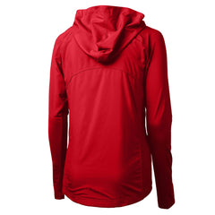 Cleveland Guardians Cutter & Buck Women's  Adapt Eco Knit Hybrid Recycled Full-Zip Hoodie - MLB