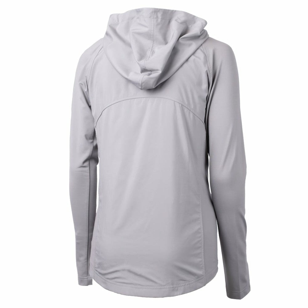 Los Angeles Dodgers Cutter & Buck Women's  Adapt Eco Knit Hybrid Recycled Full-Zip Hoodie - MLB