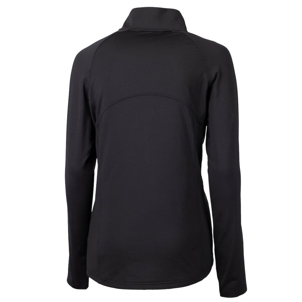 Baltimore Orioles Cutter & Buck Women's  DryTec Adapt Eco Knit Stretch Recycled Raglan Half-Zip Top - MLB