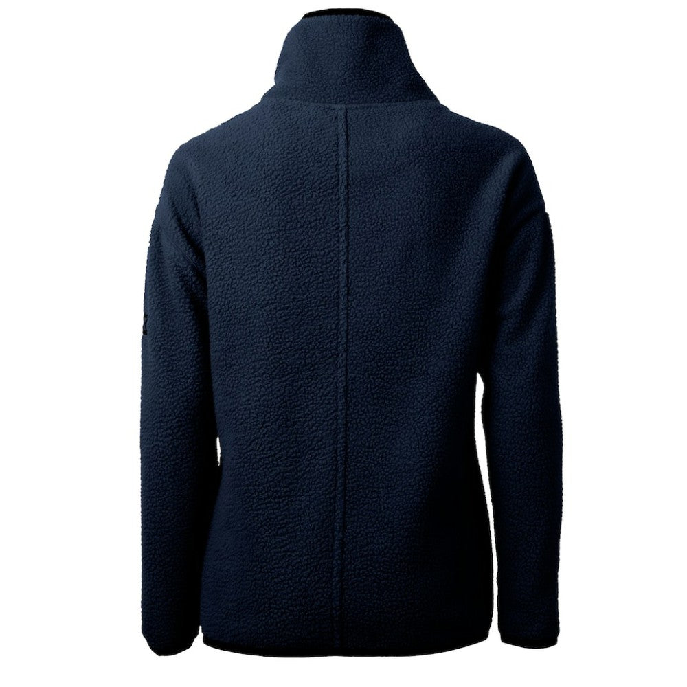 Chicago Cubs Cutter & Buck Women's Cooperstown Collection Cascade Eco Sherpa Fleece Half-Zip Pullover Jacket - MLB